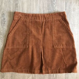 Corduroy skirt